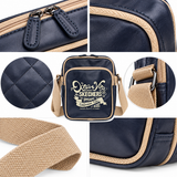 Bolso Skechers PVC Azul/Beis 71203.49 | Estilo Retro y Funcionalidad