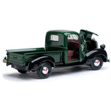 Camioneta Escala 1:24 Plymouth Pickup 1941 Roja y Negra | Motor Max MM-73278AC