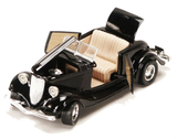 Auto Ford Coupe Convertible 1934 Negro Escala 1:24 | Motormax MM-73218AC