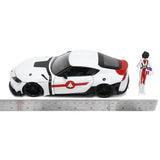 Auto Robotech - 2020 Toyota Supra con Rick Hunter | Escala 1:24 | JADA Toys JT-33685