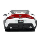 Auto Robotech - 2020 Toyota Supra con Rick Hunter | Escala 1:24 | JADA Toys JT-33685