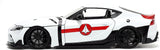 Auto Robotech - 2020 Toyota Supra con Rick Hunter | Escala 1:24 | JADA Toys JT-33685