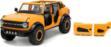 Auto Ford Bronco 2021 Amarillo Metálico W-RACK Escala 1:24 Jada Toys JT-34025