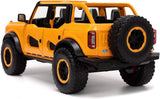 Auto Ford Bronco 2021 Amarillo Metálico W-RACK Escala 1:24 Jada Toys JT-34025