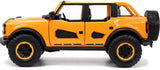 Auto Ford Bronco 2021 Amarillo Metálico W-RACK Escala 1:24 Jada Toys JT-34025