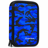 Estuche Escolar Quechua Q-5203 Azul con Ligas Internas