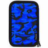Estuche Escolar Quechua Q-5203 Azul con Ligas Internas