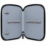 Estuche Escolar Quechua Q-5203 Azul con Ligas Internas