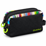 Estuche Quechua Negro con Diseño Multicolor Q-1305A