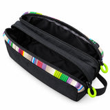 Estuche Quechua Negro con Diseño Multicolor Q-1305A