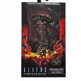 "Figura Aliens Fireteam Elite Prowler Alien NECA en su empaque original."