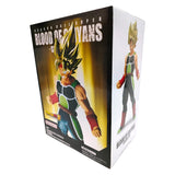 “Figura de Bardock Super Saiyan Blood of Saiyans en caja original Banpresto.”

