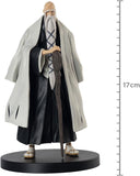 “Figura de Yamamoto Genryusai con base de exhibición y bastón incluidos.”