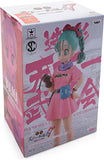 “Figura Bulma clásica con caja SCultures Big de Banpresto.”