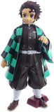  Figura completa de Tanjiro con su haori verde y katana