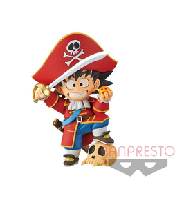 “Set figuras WCF Dragon Ball con Goku pirata, Turles y más – BANDAI.”