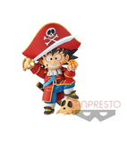 “Figuras chibi de Goku pirata en estilo WCF.”