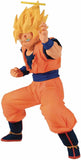 “Figura Goku Super Saiyan 2 Match Makers con halo de energía.”