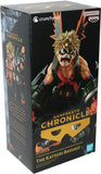 Figura de Katsuki Bakugo Chronicle Master Stars en su empaque original