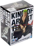 “Figura Roronoa Zoro King of Artist en caja original Bandai.”