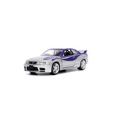 Nissan Skyline GT-R (BCNR33) 1995 - Auto a Escala 1:32 Jada Toys Fast & Furious | JT-32587