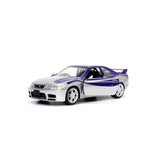 Nissan Skyline GT-R (BCNR33) 1995 - Auto a Escala 1:32 Jada Toys Fast & Furious | JT-32587