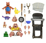  “Figura Baby Sinclair detallada con escultura precisa, colores auténticos y accesorios intercambiables.”