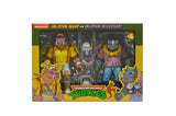 "Figura TMNT Vacation Bebop and Rocksteady Pack 2 en empaque original de NECA".