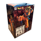 “Empaque original de la figura Goku Super Saiyajin FES!! Ver.B Bandai.”