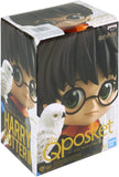 Caja oficial de la figura Q Posket Harry Potter con Hedwig