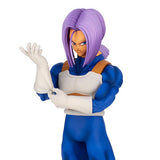  “Figura de Trunks Dragon Ball Z Solid Edge Works ajustando su guante.”