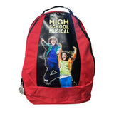 Mochila High School Musical Polyester Rojo Tamaño Oficio HSM-97194