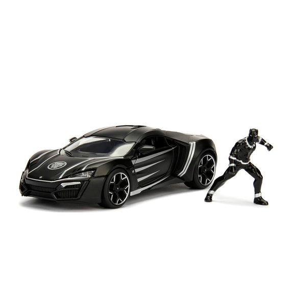 [PRE-VENTA] Auto 1:24 HWR  LYKAN W/BLACK PANTHER   Jada toys  JT-99723 [PRECIO NORMAL S/.249]
