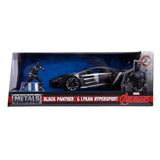 [PRE-VENTA] Auto 1:24 HWR  LYKAN W/BLACK PANTHER   Jada toys  JT-99723 [PRECIO NORMAL S/.249]