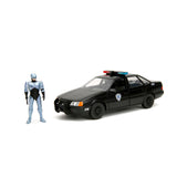 [PRE-VENTA] Auto 1:24 HWR 86 FORD TAURUS POLICE W/ROBOCOP   Jada toys  JT-33743 [PRECIO NORMAL S/.239]