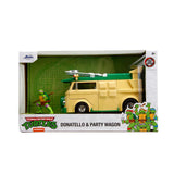 [PRE-VENTA]  Auto Wagon Con Donatello TMNT  1:24 Jada Toys JT-34529  [PRECIO NORMAL S/.219]