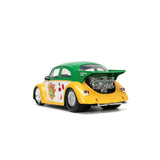 [PRE-VENTA] Auto 1:24 TMNT 59 VW DRAG BEETLE W/MICHELANGELO   Jada toys  JT-33741 [PRECIO NORMAL S/.239]