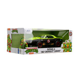 [PRE-VENTA] Auto 1:24 TMNT 67 CAMARO W/RAPHAEL   Jada toys  JT-33386 [PRECIO NORMAL S/.239]