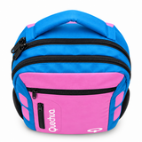 Mochila Quechua Turquesa con Rosado QC-14210 para Laptop y Tablet
