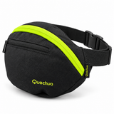 Canguro Quechua Negro con Verde Q-5217A de 2 Compartimentos