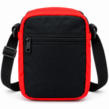Bolso Quechua Rojo con Negro Q-5205B Compacto y Funcional