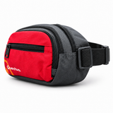 Canguro Quechua Rojo con Lila QC-14103 de 4 Compartimentos