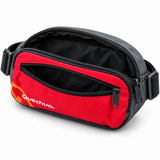 Canguro Quechua Rojo con Lila QC-14103 de 4 Compartimentos