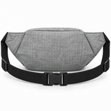 Canguro Quechua Plomo con Negro Q-5215C de 3 Compartimentos
