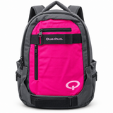 Mochila Quechua QC-14207 Verde o Fucsia con Compartimiento para Laptop y Tablet