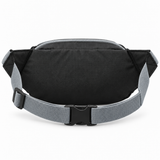 Canguro Quechua Q-5216A Negro con Tres Compartimientos y Hebilla Plástica