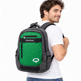 Mochila Quechua QC-14207 Verde o Fucsia con Compartimiento para Laptop y Tablet