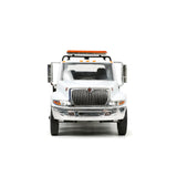 [PRE-VENTA]  Auto International  Flatbed Tow Truck  Glossy White 1:24 Jada Toys JT-34040  [PRECIO NORMAL S/.289]