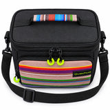 Lonchera Térmica Quechua Q-1303 Negra con Tirante Ajustable y Asa de Mano