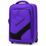 Maleta Quechua Q-1001 Morada con Ruedas y Asa de Mano